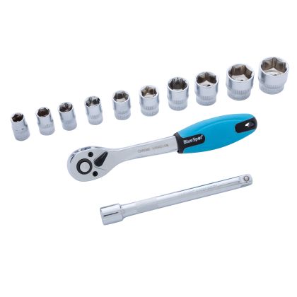 Blue Spot 01502 3/8" Ratchet And Sockets