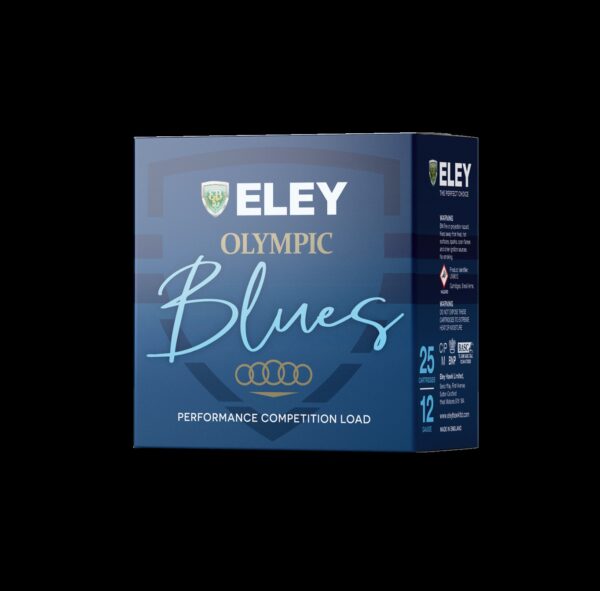 Eley 12 Bore Olympic Blues Cartridges