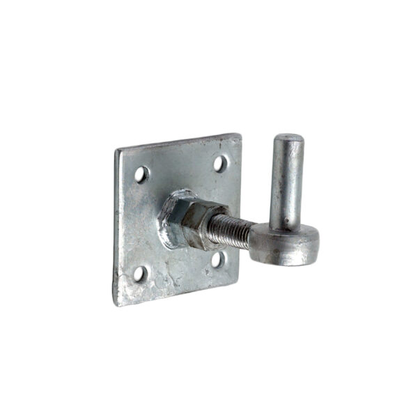 Gate Hanger On Plate Adjustable