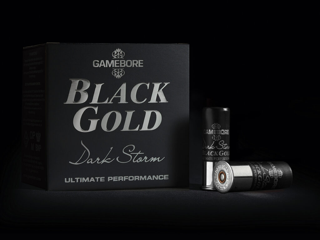 Gamebore 12 Bore Black Gold Dark Storm Cartridges
