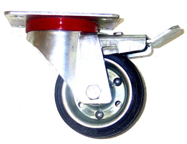 Castor Swivel Wheel And Brake