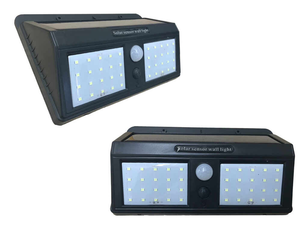 Solar Wall Light Double