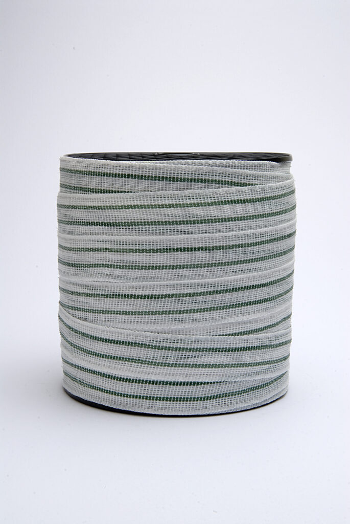 Hotline 40mm White Paddock Fence Tape