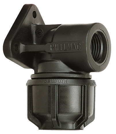 Philmac Plastic Wall Plate Elbow