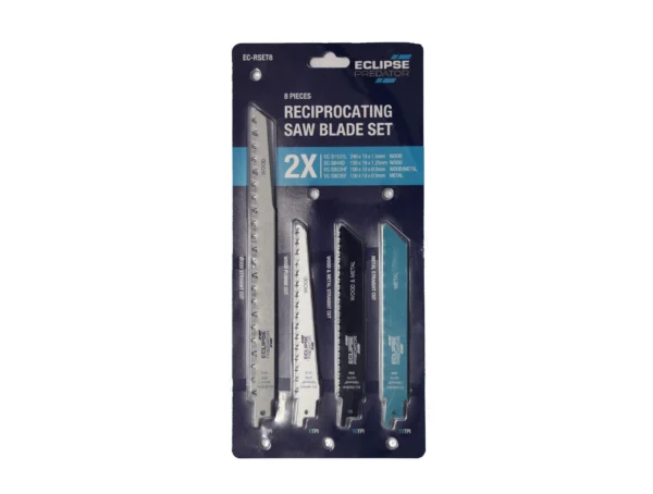 Spear And Jackson EC-RSET8 8 Piece Reciprocating Blade Set