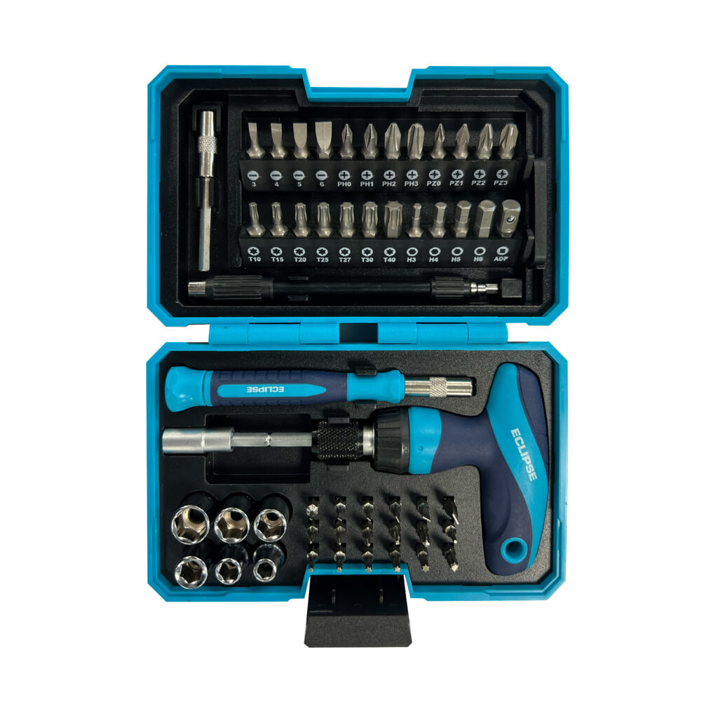 Spear And Jackson ETGRS53PS Ratchet Screwdriver Set