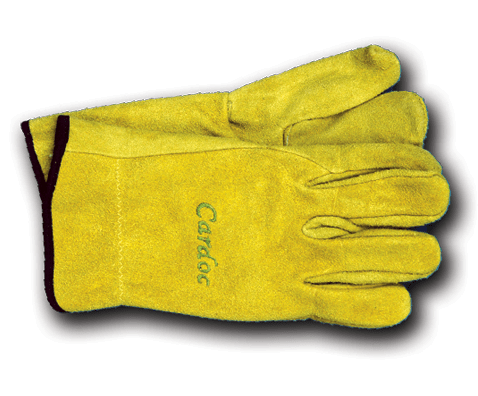 Cardoc Beige Leather Pruning Gloves