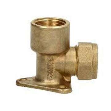 Copper Back Plate Elbow Compression