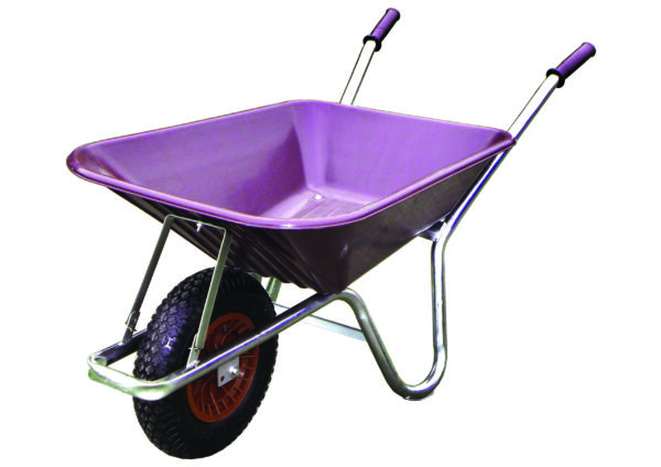 Burgundy Wheelbarrow