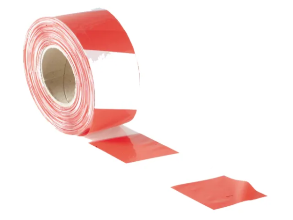 Faithfull Red And White Barrier Tape