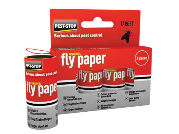 Pest-Stop Pack Of 4 Fly Papers