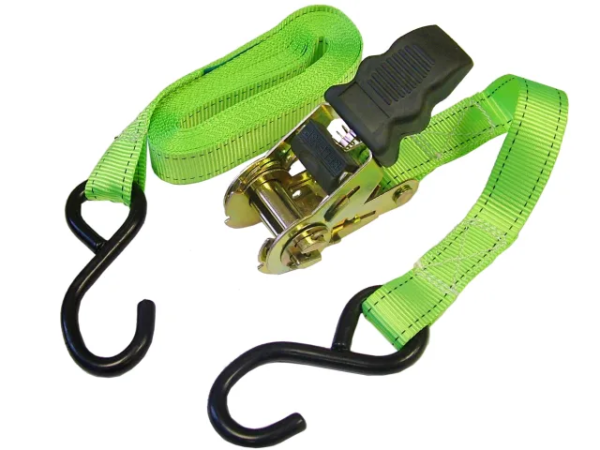 Box of 4 5mt Faithfull Ratchet Straps