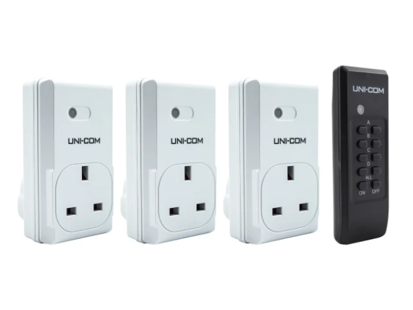 Uni-Com Remote Controlled Sockets