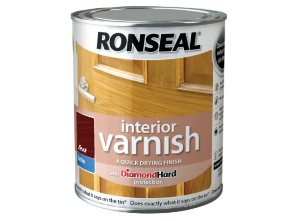 750ml Ronseal Coloured Interior Varnish