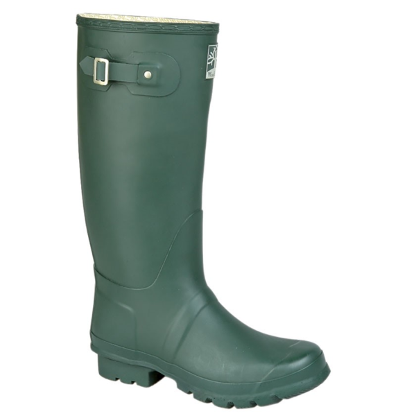Woodland Green Rubber Wellington