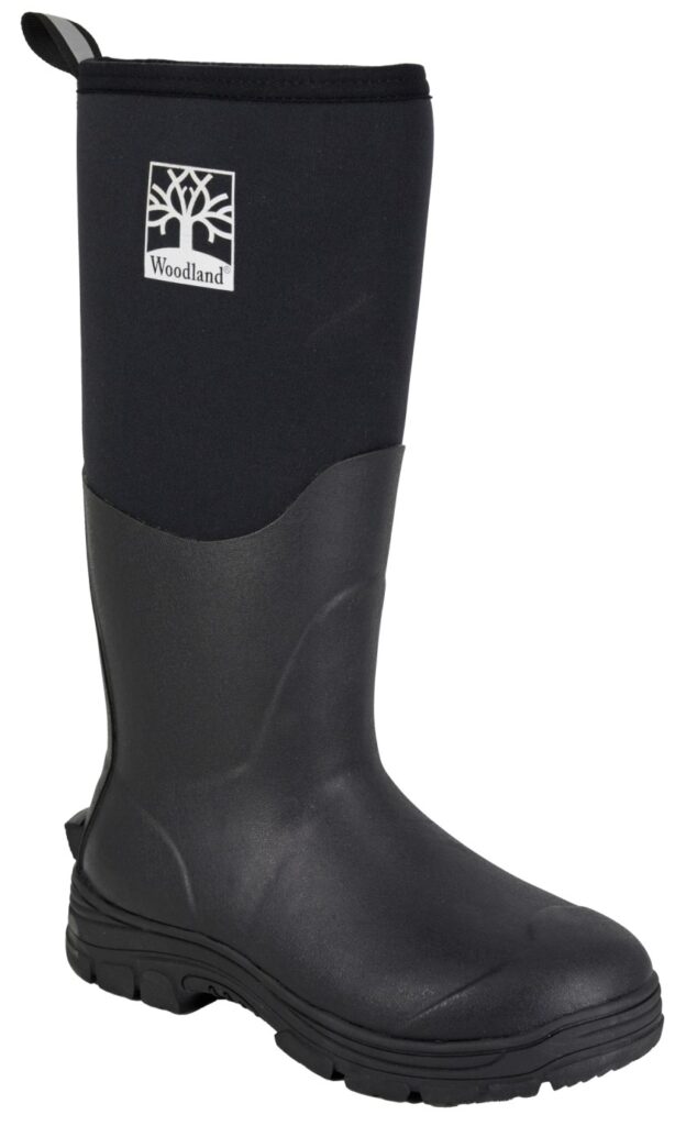 Woodland Black Mucker Wellington
