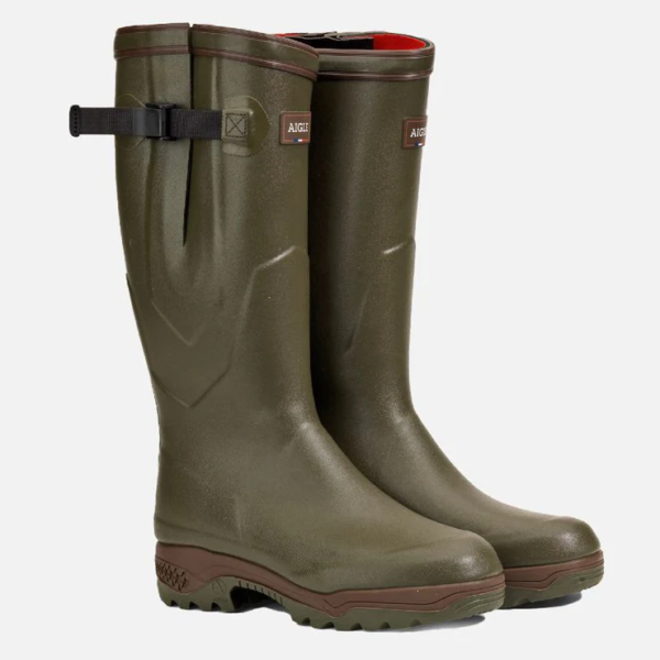 Aigle Parcours 2 Iso Wellington Boot Kaki