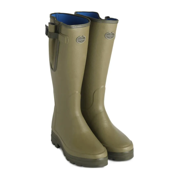 Le Chameau Vierzonord Neoprene Lined Wellington Boot Vert
