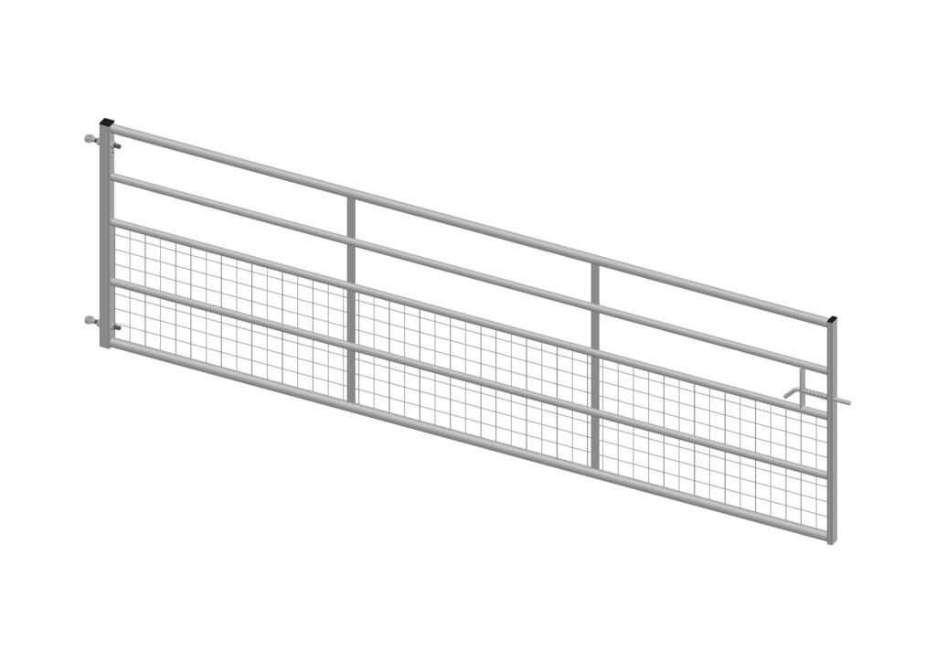 Half Meshed Field Gate