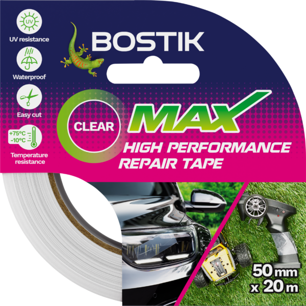 Clear Bostik Max Repair Tape