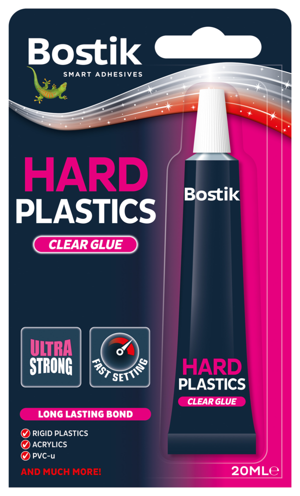 20ml Bostik Hard Plastics Clear Glue