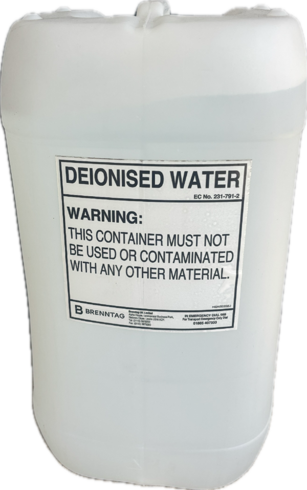 25lt De-Ionised Water