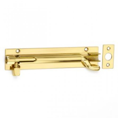 Brass Door Bolt Swan Necked