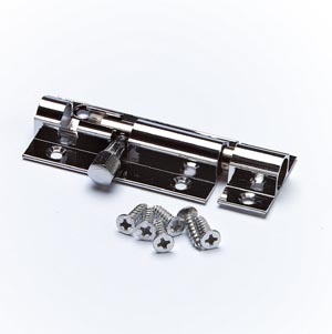Chrome Door Bolts