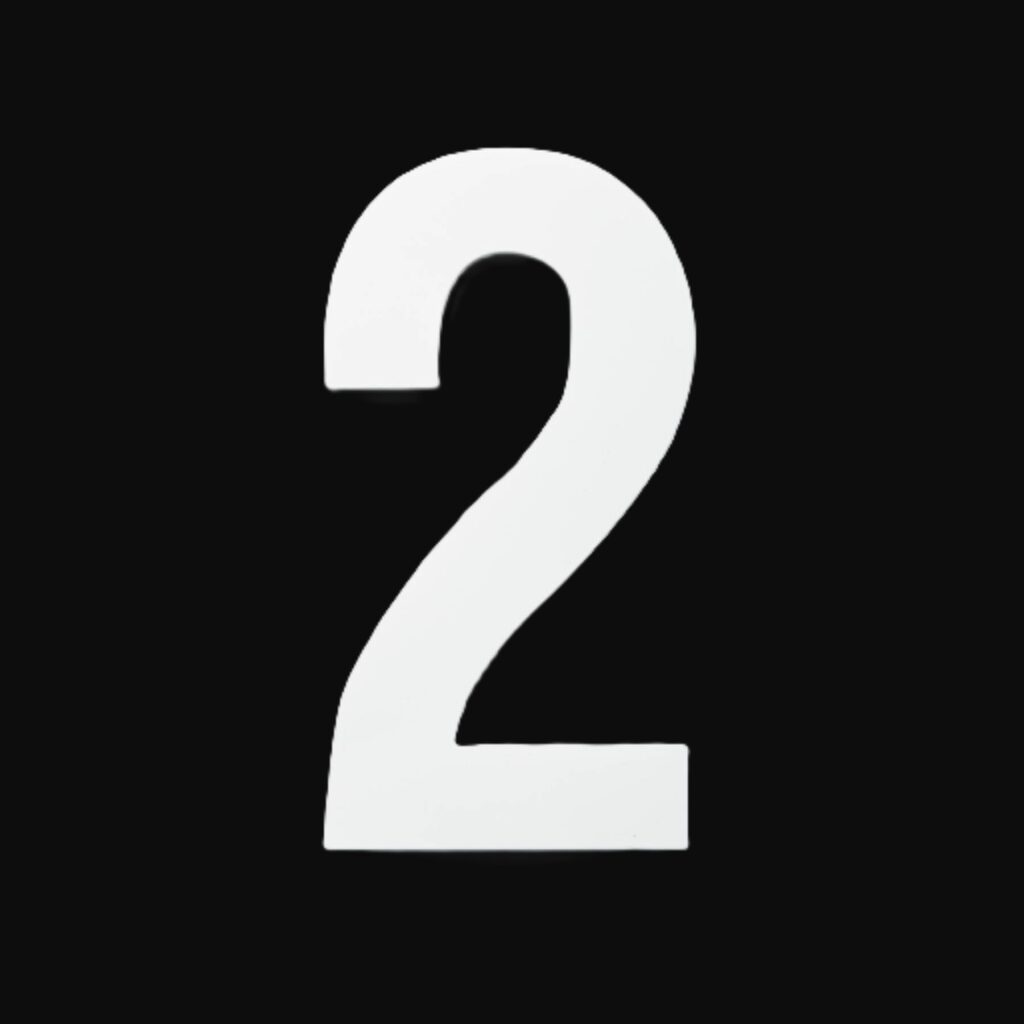 White Self Adhesive Vinyl Numbers And Letters