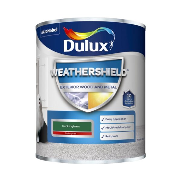 750ml Dulux Weathershield Exterior Gloss