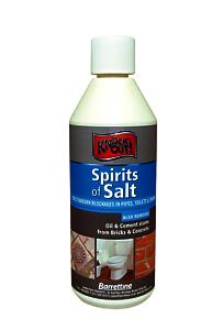 Barrettine Knockout Spirits Of Salts 500ml