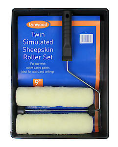 Lynwood 9" Sheepskin Roller Set
