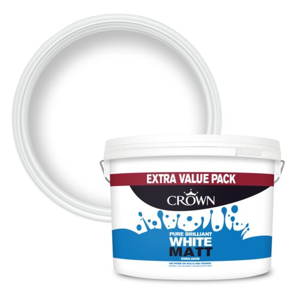 7.5lt Crown PBW Matt Emulsion