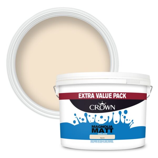 7.5lt Crown Magnolia Matt Emulsion