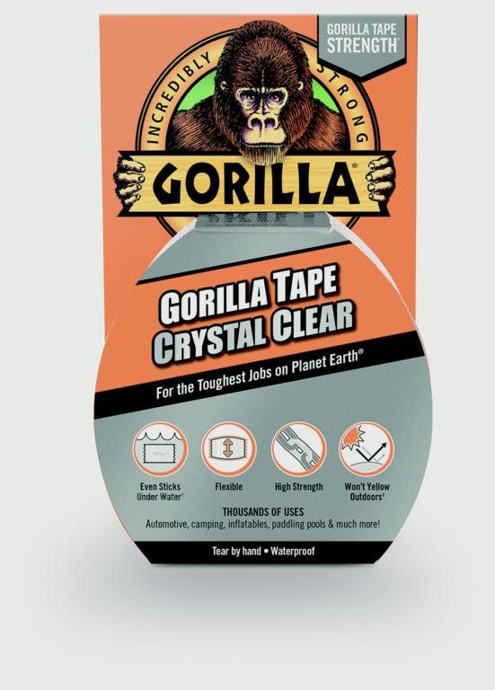 Gorilla Tape Clear 8.2m