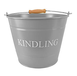 Manor Grey Kindling Bucket