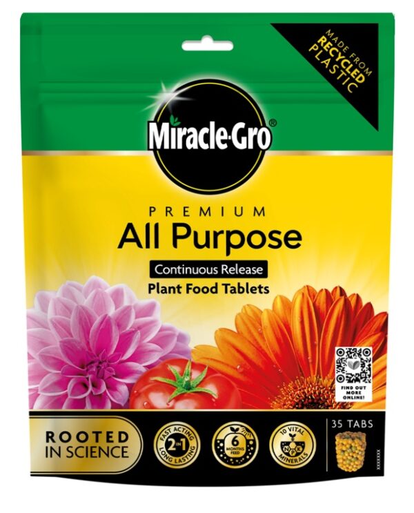 Pack of 35 Miracle Gro Plant Food Tablets