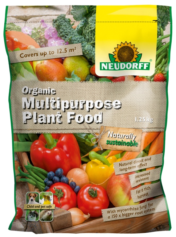 2.25kg Neudorff Organic Multi Purpose Plant Food