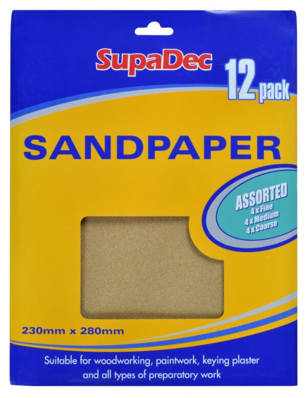 Assorted Sandpaper