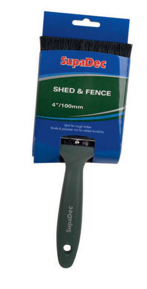 4" Shed And Fence Paint Brush