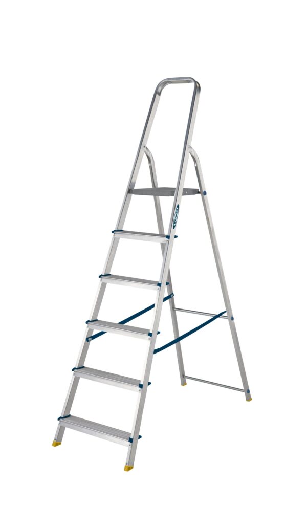 Werner High Handrail Step Ladders