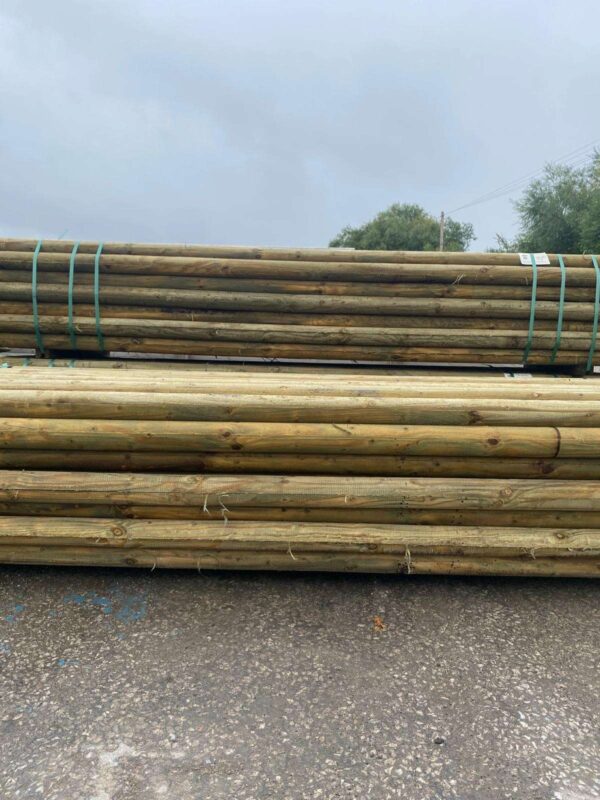 100mm Half Round Rails