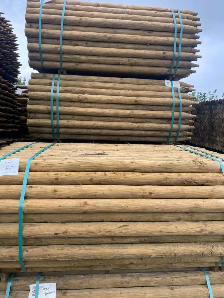 90mm Round Posts