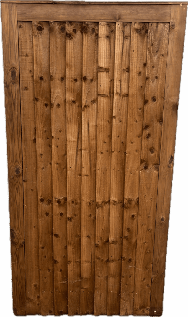 Dark Brown Closeboard Gate