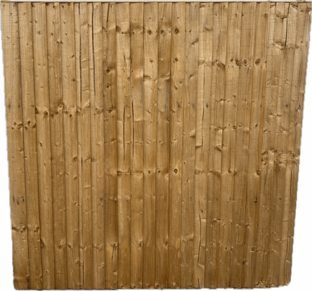 Pressure Treated Green Closeboard Panel