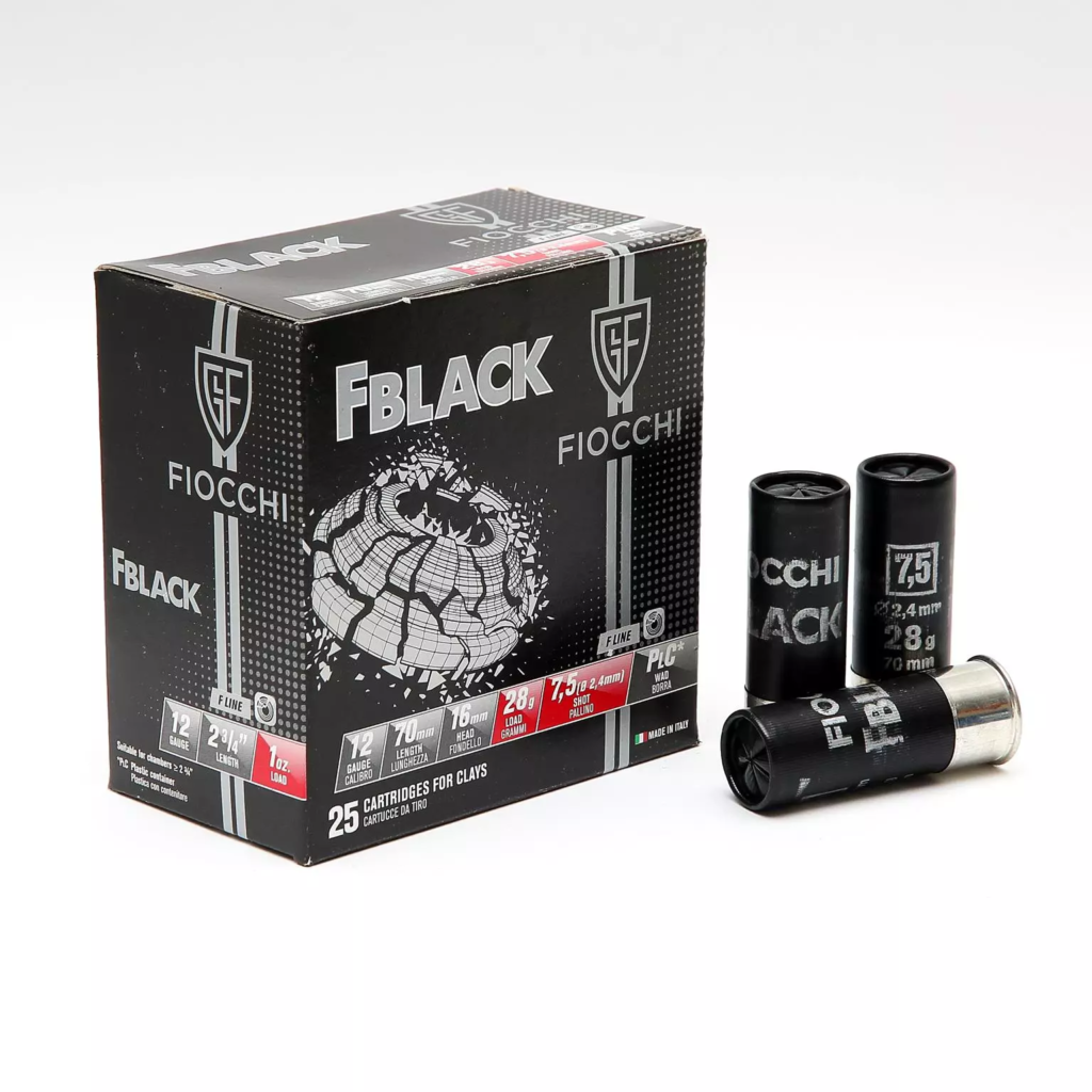Fiocchi 12 Bore F Black Cartridges