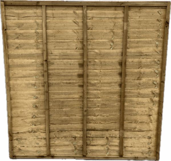 Pressure Treated Green Overlap Panel