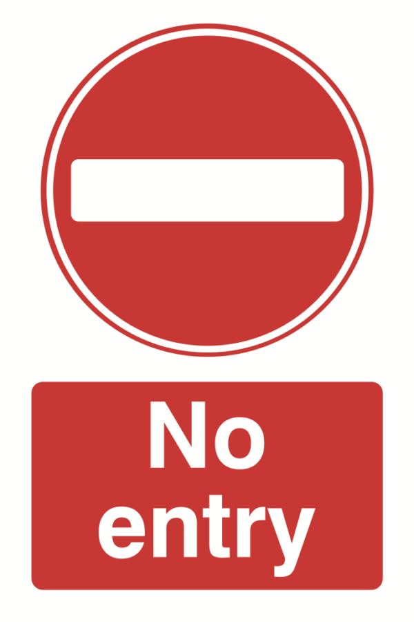 No Entry Sign