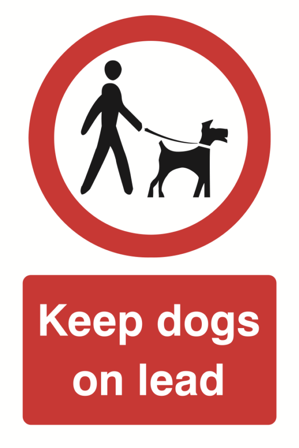 Keep Dogs On Lead Sign