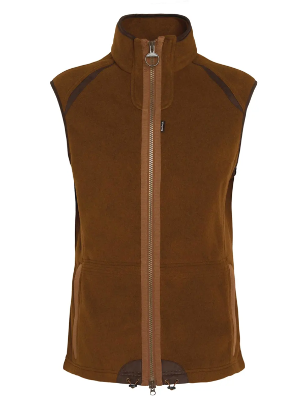 Barbour Langdale Fleece Gilet - Rust